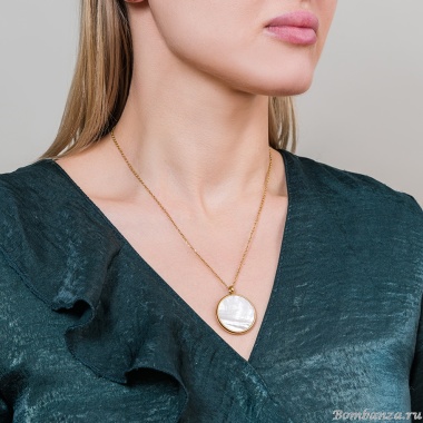 Колье Fiore Luna, SHELL WHITE